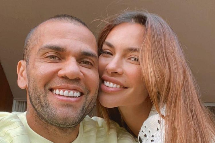 Daniel Alves e Joana Sanz