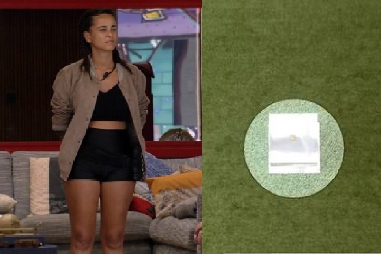 BBB23: Domitila é a primeira a acordar e reação diante do botão do Quarto Branco vira piada na internet