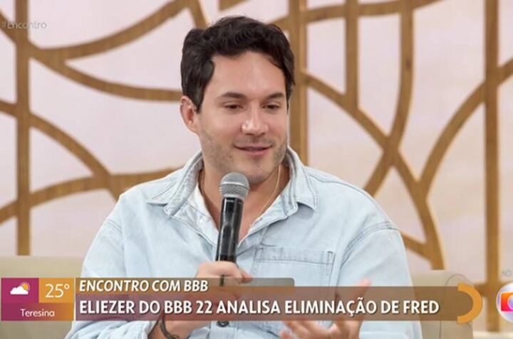 Eliezer no Encontro - Foto: Globo