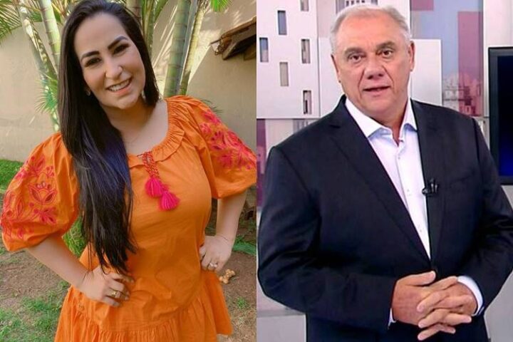 Fabiola Gadelha e Marcelo Rezende
