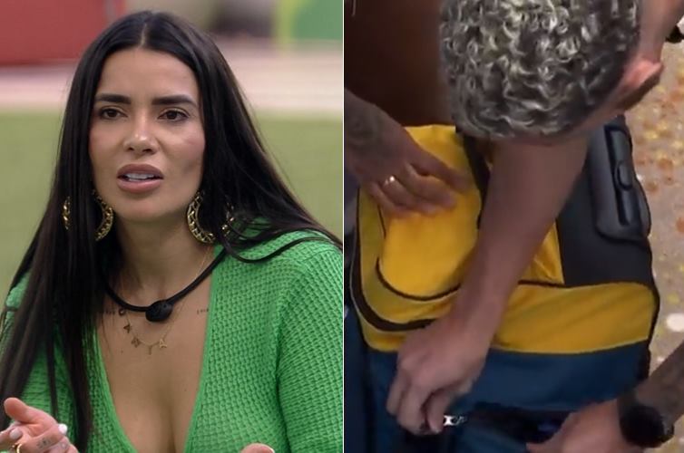 Fred e Marvvila, do BBB23, vasculham mochila de Dania: ”Desrespeito”