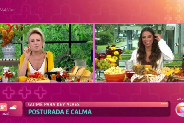 Key Alves e Ana Maria Braga