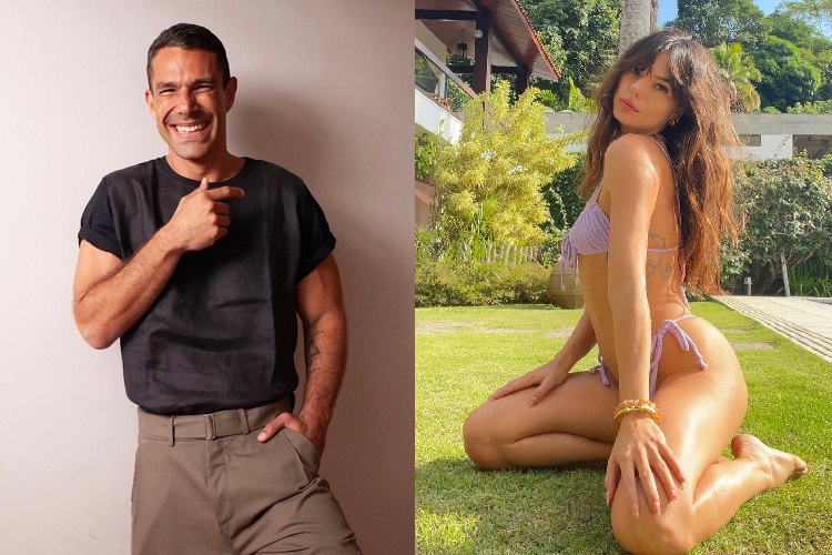 Isis Valverde e ex-marido de Wanessa Camargo visitam juntos loja para maiores de 18 anos