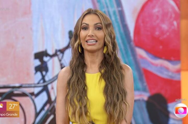 Patrícia Poeta Patrícia Poeta no 'Encontro' - Foto: Globo