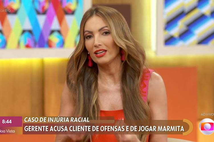 Patrícia Poeta faz desabafo ao vivo no ‘Encontro’ após relato de convidada: “respeitar o outro”
