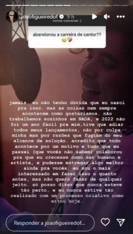 Post de João - Foto: Instagram