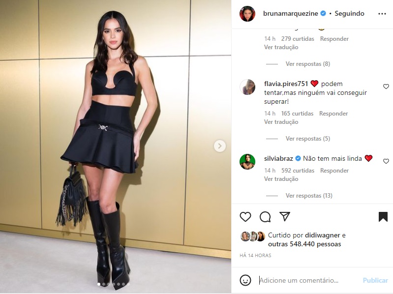 Postagem Bruna Marquezine (Foto: Reprodução Instagram)