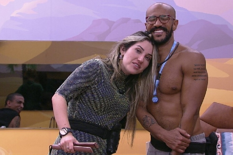 Ricardo Alface e Amanda Meirelles