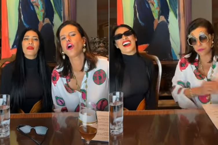 Ao lado de Narcisa, Simaria faz live: ”Mesma sintonia mental”
