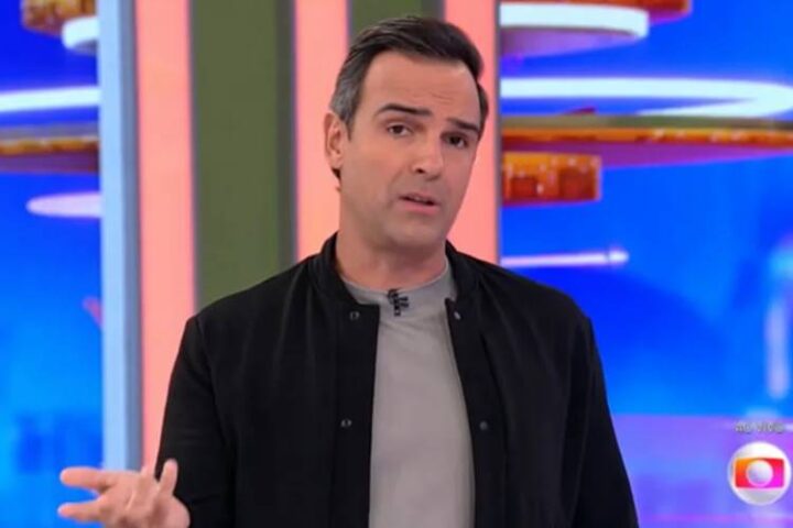 Tadeu Schmidt Tadeu Schmidt no BBB23 - Foto: Globo