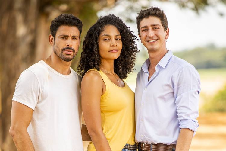 Terra e Paixão - Caio - Aline - Daniel
