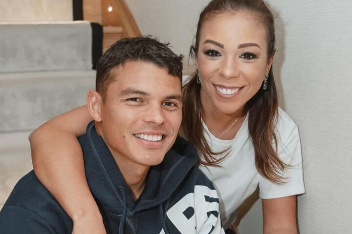 Thiago Silva e Belle Silva