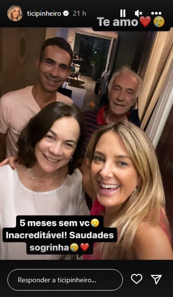 Ticiane Pinheiro Instagram Stories