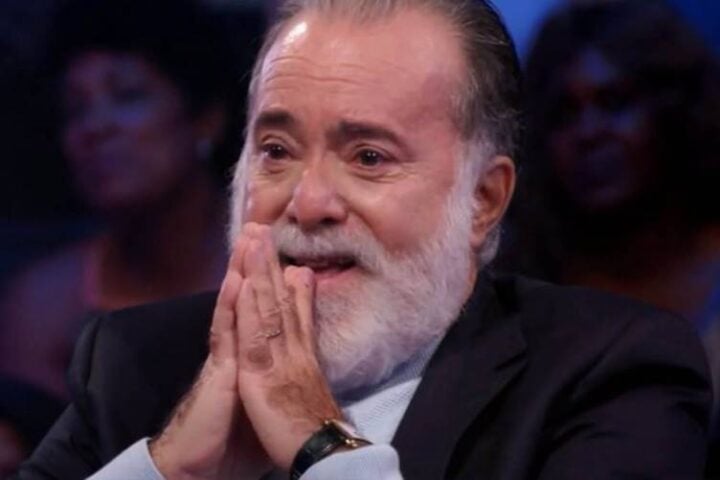 Ator Tony Ramos no Domingão  - Foto: TV Globo