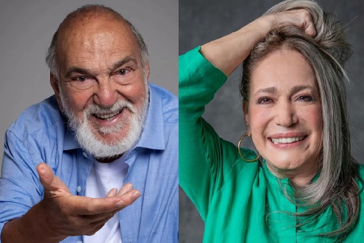 Lima Duarte e Susana Vieira (Foto: Divulgação Fábio Rocha e Iron T . Jorge)