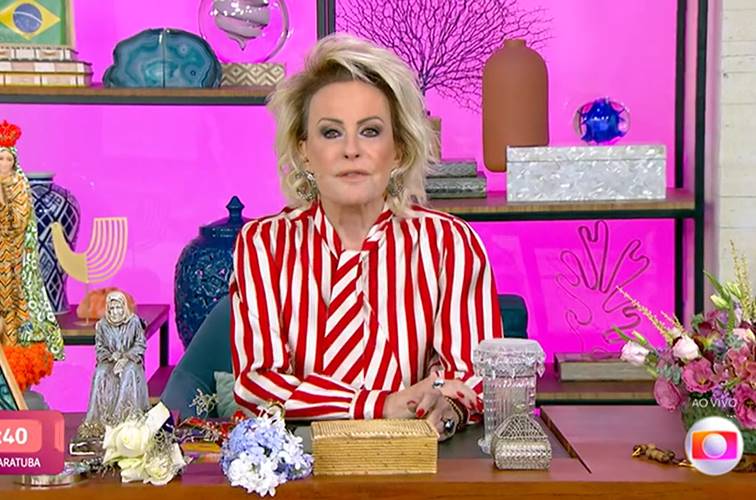 Ana Maria Braga volta ao comando do ‘Mais Você’ na Globo e revela: “saudade”