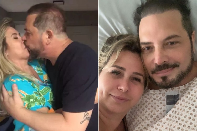 Andréa Sorvetão atualiza quadro de saúde de Conrado e usa câncer do marido como alerta aos fãs