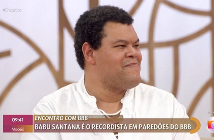 Babu Santana no Encontro - Foto: TV Globo
