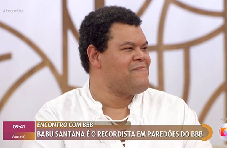 Ao vivo no ‘Encontro’, Babu Santana revela ‘maior frustação’ que teve no BBB20