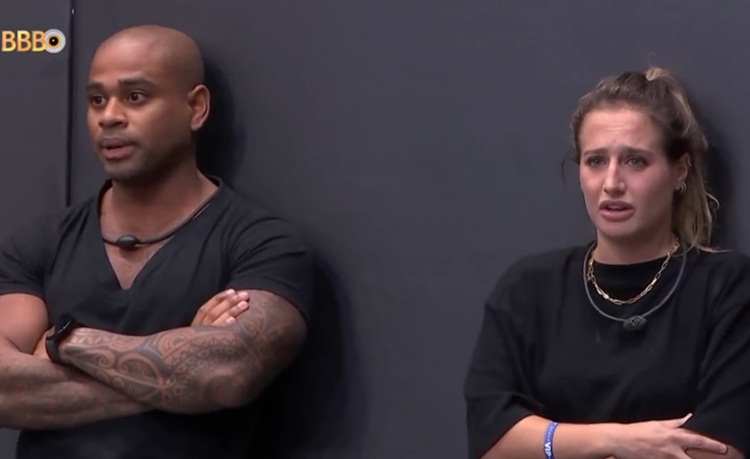 Bruna e Cezar Black bbb - Reprodução Globo