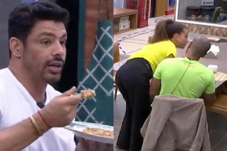 BBB23: Domitila implora para comer no mesmo garfo usado por Cauã Reymond