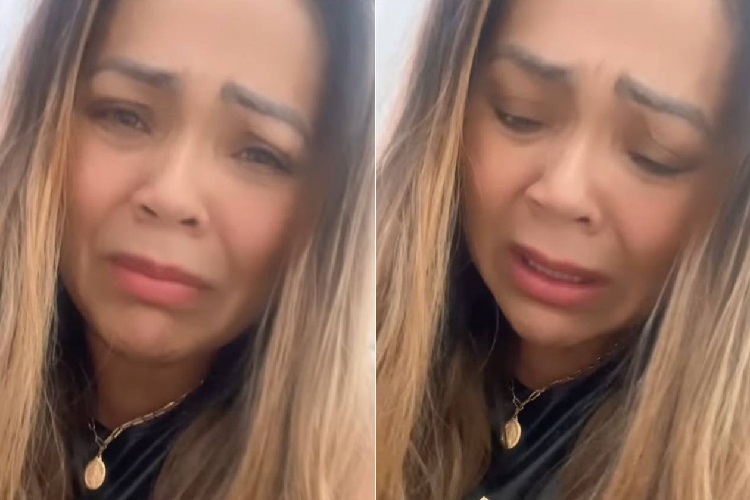 Chorando, mãe de Lexa pede que a filha e o público perdoem MC Guimê