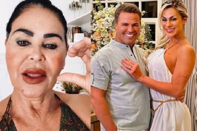 Mãe de Eduardo Costa se revolta após rumores de que tenha feito plástica: ‘Sou uma mulher mais rústica’