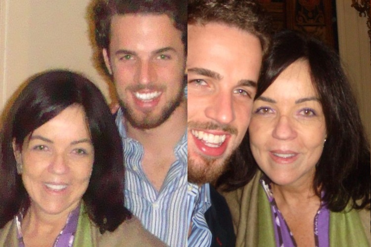 Fátima Scarpa com o filho  (Foto: Reprodução Instagram)