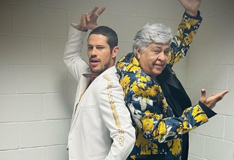 José Loreto e Sidney Magal - Instagram