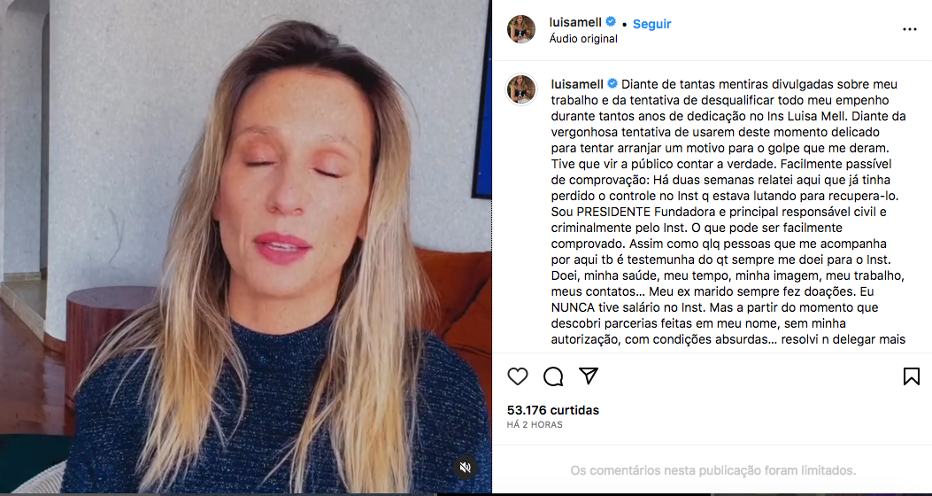 Luisa Mell via Instagram