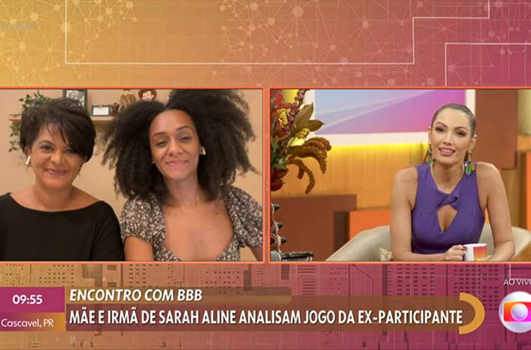 Mãe de Sarah Aline exalta Tadeu Schmidt e fala sobre eliminação da filha do BBB23