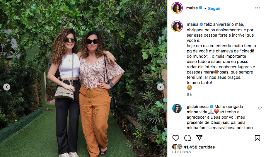 Maisa Silva via Instagram