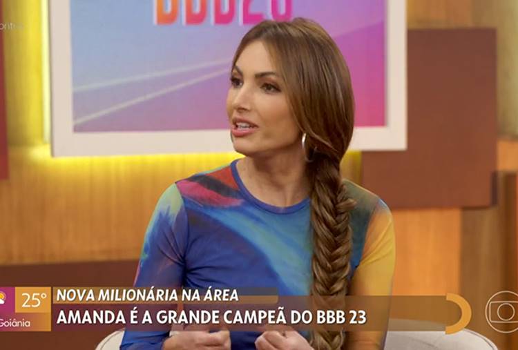No ‘Encontro’, Patrícia Poeta aponta união das finalistas do BBB23: “sororidade”