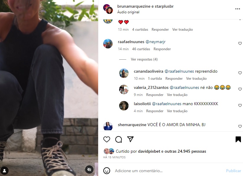 Postagem Bruna Marquezine (Foto: Reprodução Instagram)