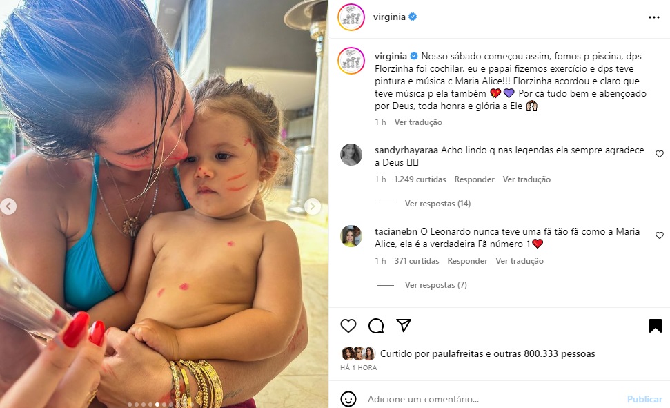 Postagem Virginia Fonseca 1  (Foto: Reprodução/ Instagram)