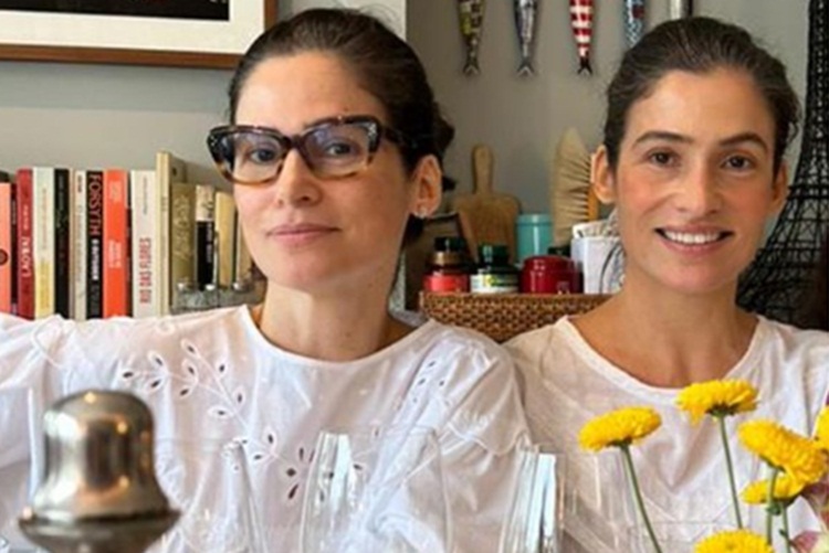 Renata Vasconcellos e a irmã gemea - Instagram