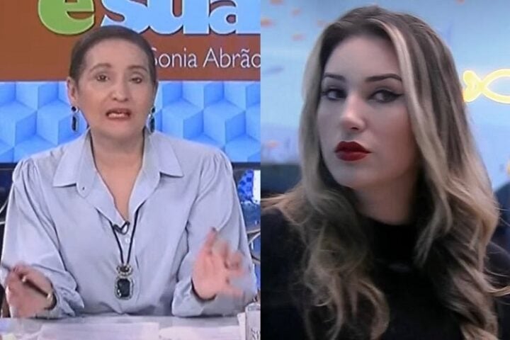 Sonia Abrão e Amanda Meirelles