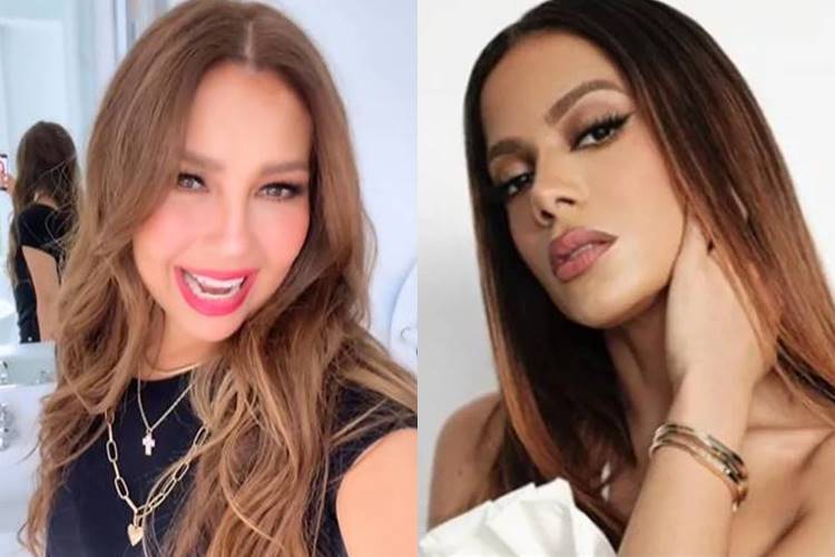 Thalia planeja retorno ao Brasil e fala sobre parceria com Anitta: “Somos eletrizantes”