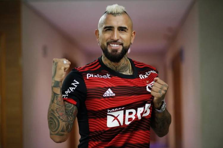 Vidal - Foto: Divulgação/Flamengo
