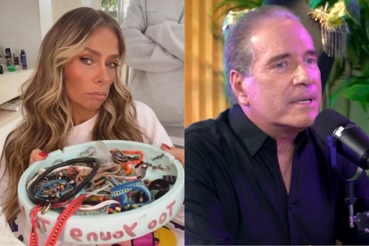 Adriane Galisteu debocha de Roberto Justus após fala sobre fim do casamento: “Parei de fumar”