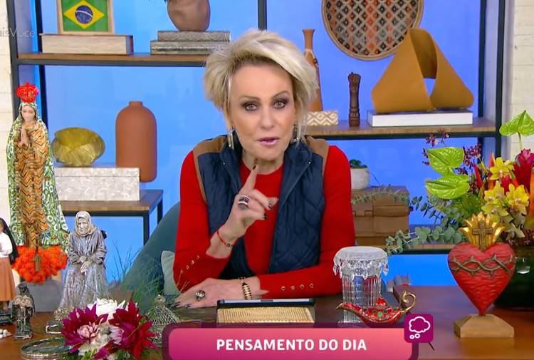 Sincerona, Ana Maria Braga causa com ‘Pensamento do Dia’ no ‘Mais Você’: “Cuidado”