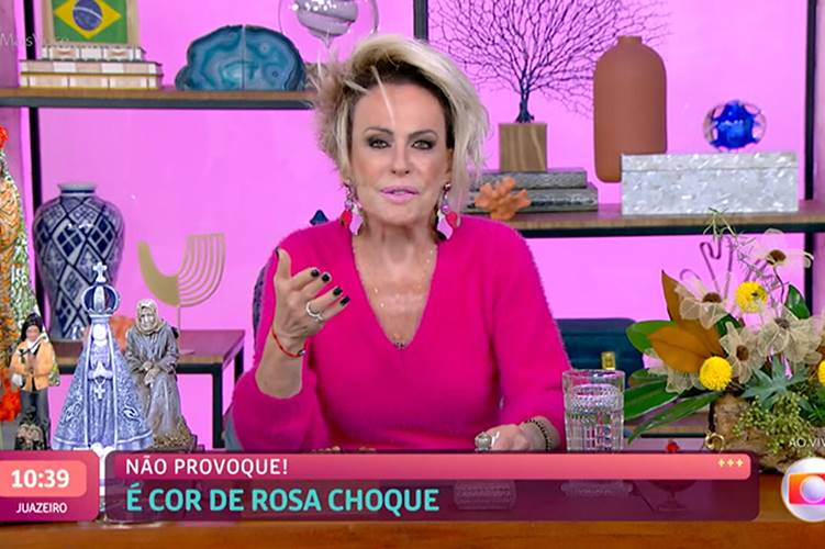 Ana Maria Braga abre o ‘Mais Você’ explicando susto que teve ao descobrir a morte de Rita Lee ao vivo