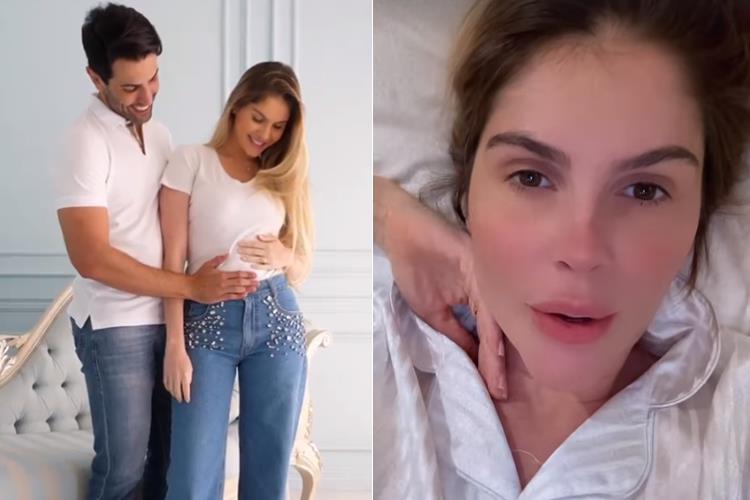 Bárbara Evans confessa não gostar da gravidez: ‘Mas é necessário passar por isso’