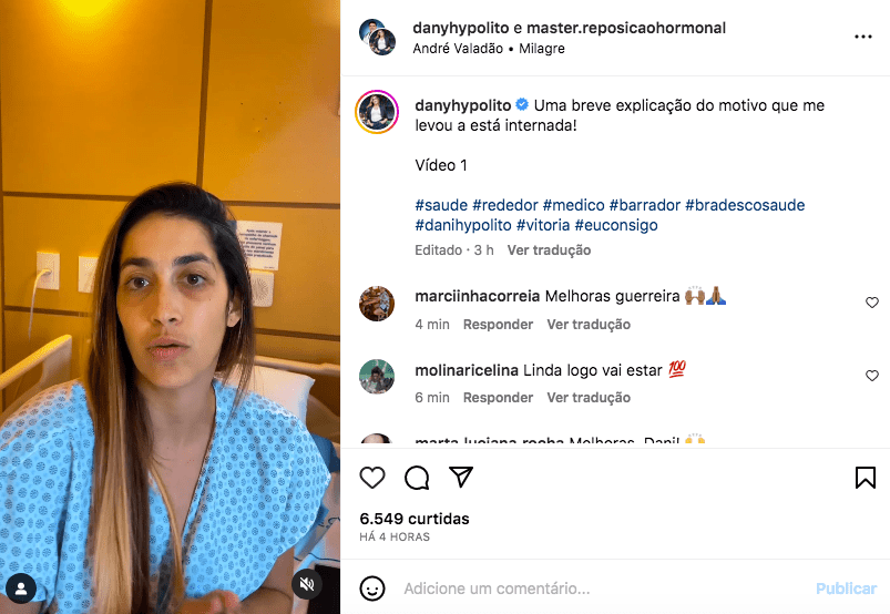 Daniele Hypolito via Instagram Daniele Hypolito via Instagram