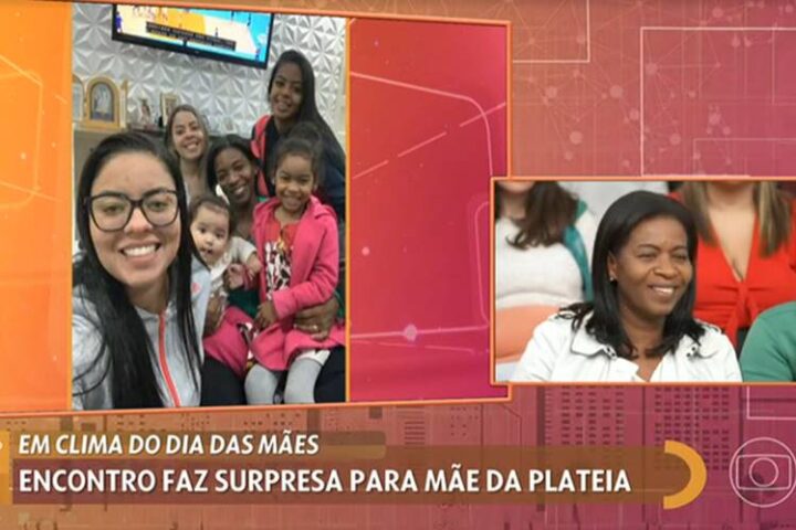 Dona Dirce se emociona com surpresa de Dia das Mães - Foto: TV Globo