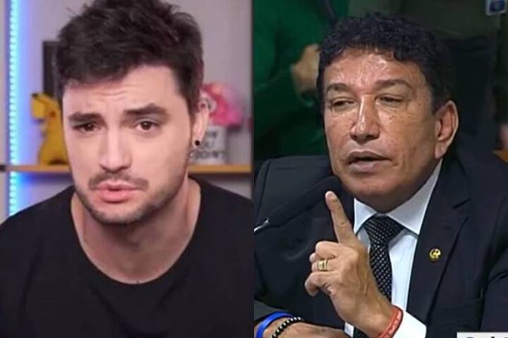 Felipe Neto e Magno Malta Felipe Neto e Magno Malta