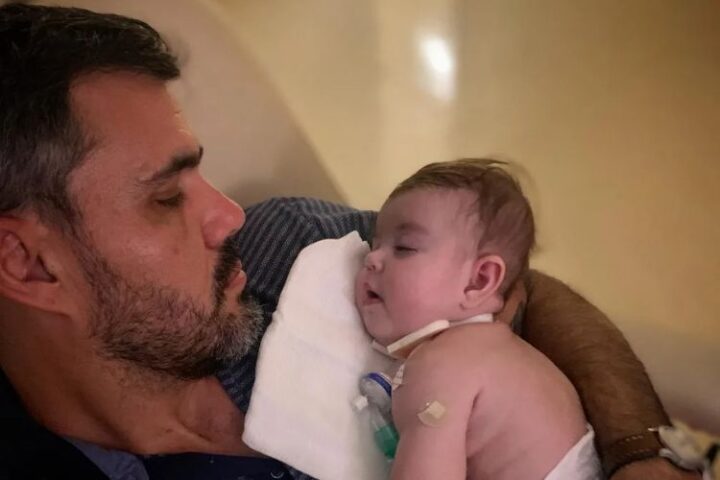 Juliano Cazarré e Maria Guilhermina