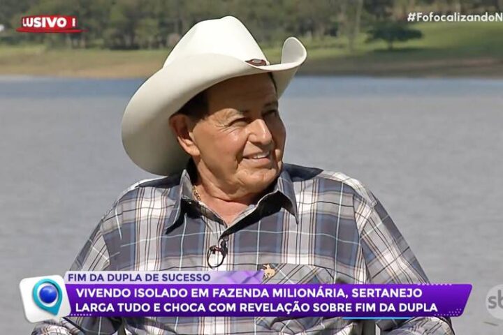 Sertanejo Geno no Fofocalizando - Foto: SBT/Reprodução