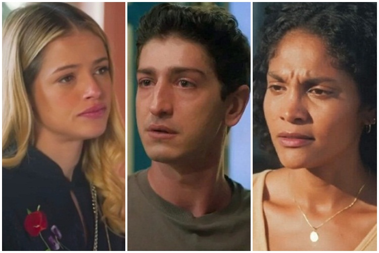 Graça, daniel e Aline - Terra e Paixão - Globo