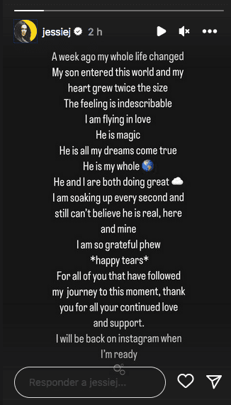 Jessie J via Instagram Jessie J via Instagram